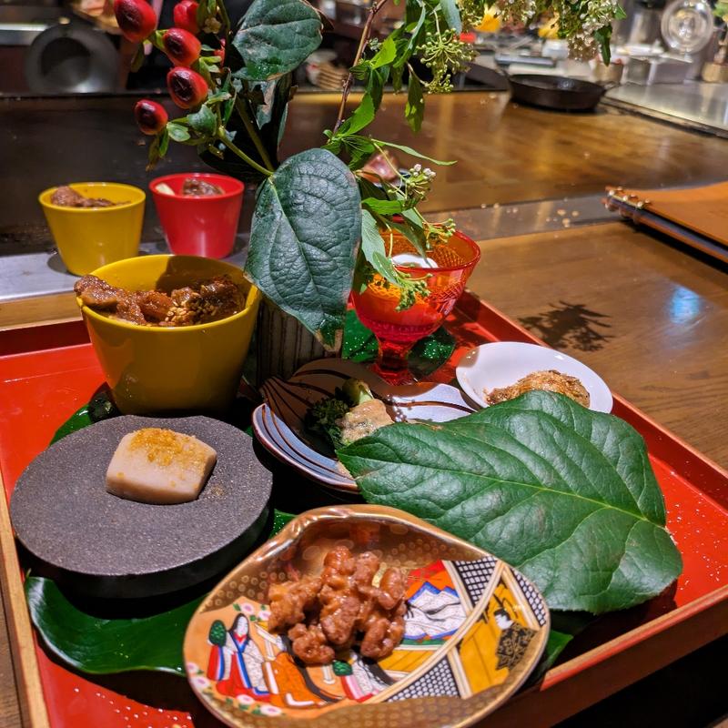 前菜盛り合わせ(鉄板焼きNote)