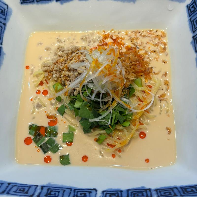 特製 冷やし担々麺(坦々麺一龍 浅草本店)