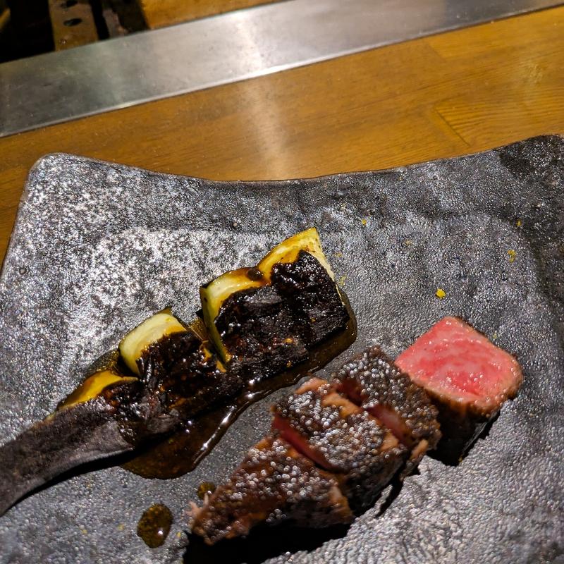 A5和牛雌ヒレステーキ(鉄板焼きNote)