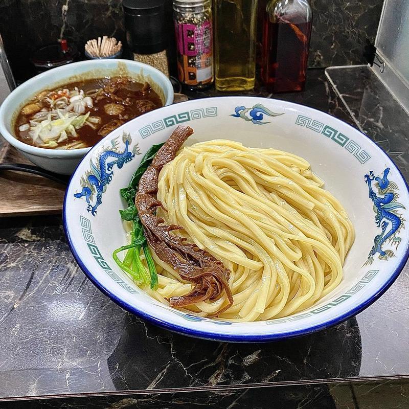 赤味噌つけそば 大300g(群青 )