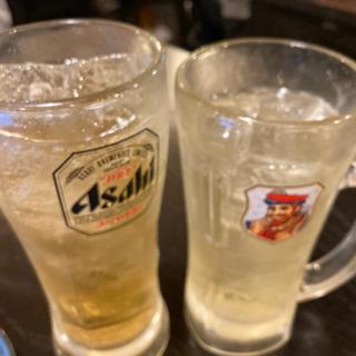 ブラックニッカと杏子酒ソーダ