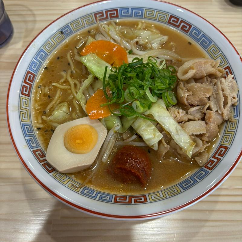 味噌ラーメン(どさん子ラーメン 境川店)