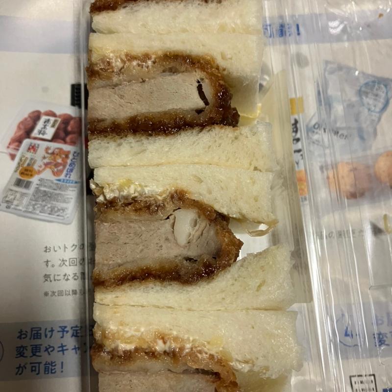 ヒレカツサンド(ローソン 札幌オーロラタウン店)