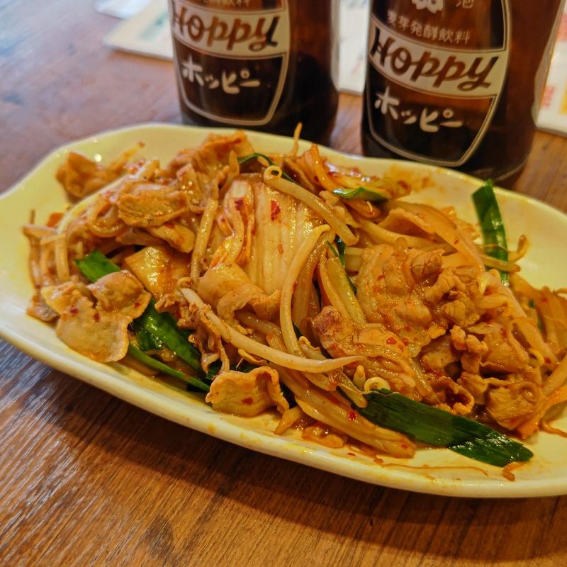 豚キムチ(大船一丁目やきとん)