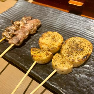 長いもと肝(焼き鳥 きんざん 今池店)