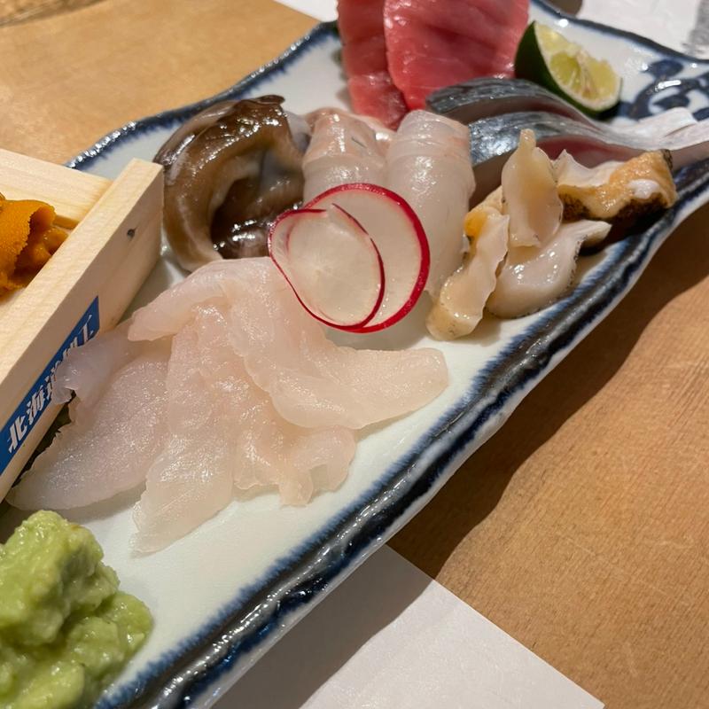 刺身盛り合わせ(代官山 寿し佐藤)