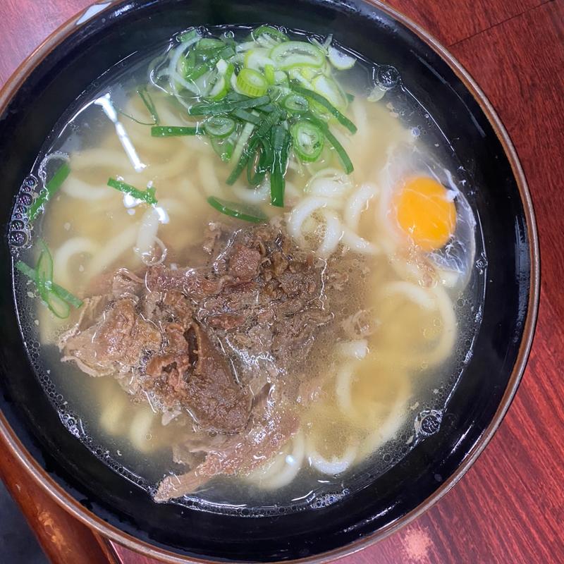肉うどん(立花うどん)