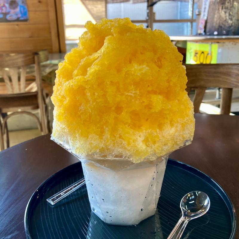 温州みかん(佐助 かき氷)