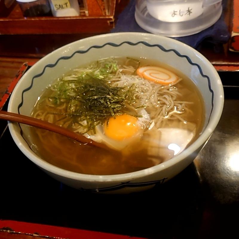 月見そば(喰処 よし本 )