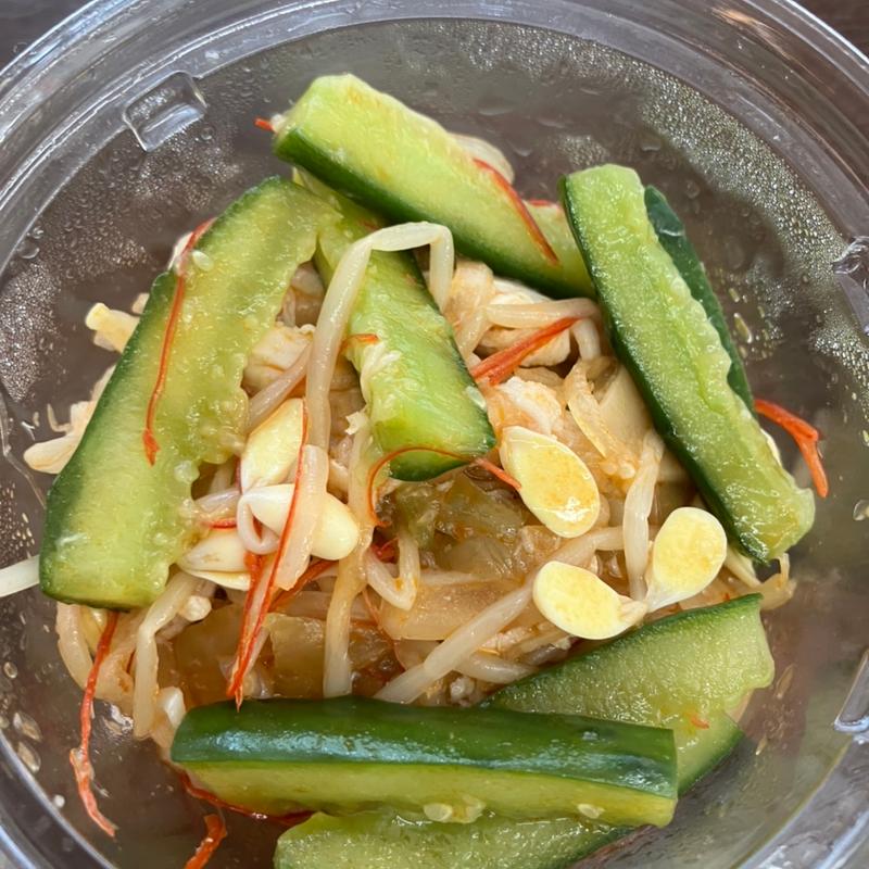 鶏とザアサイのピリ辛和え(セブン-イレブン 北海道ＳＴ大通店)