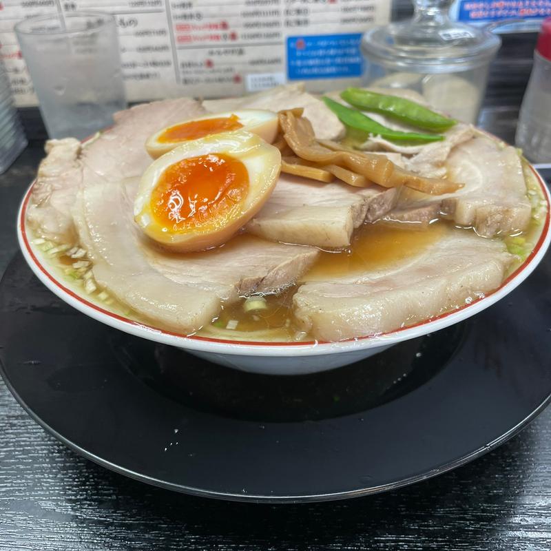 チャーシューもも肉そば(中華そば みずさわ屋)