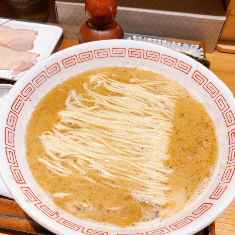 鯖(炭火焼き濃厚中華そば 海富道)