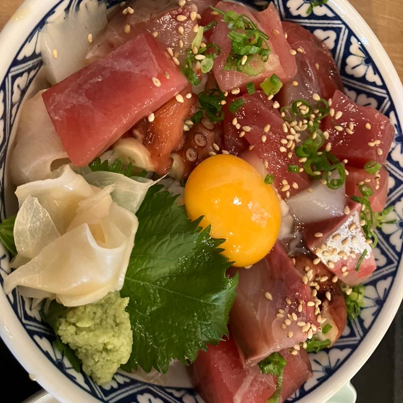 漬け海鮮丼(魚民 岡崎東口駅前店)