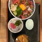 漬け海鮮丼(魚民 岡崎東口駅前店)