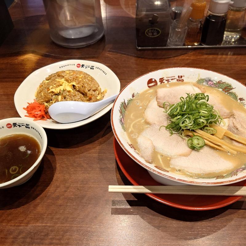 天下一品ラーメン肉多め(天下一品 明石台店 )