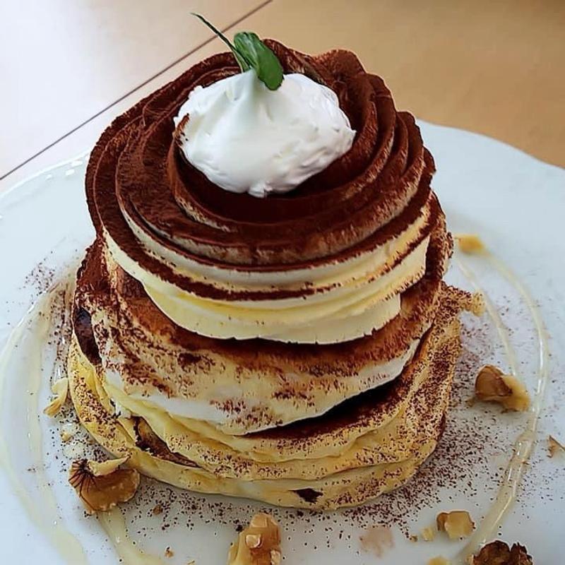 ティラミスパンケーキ(ナインパンケーキハウス)