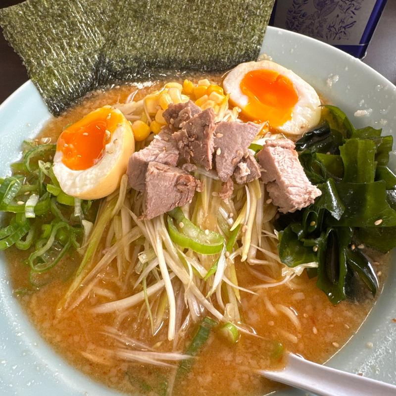 ネギ味噌ラーメン(ニューラーメンショップ主水尾張旭店)