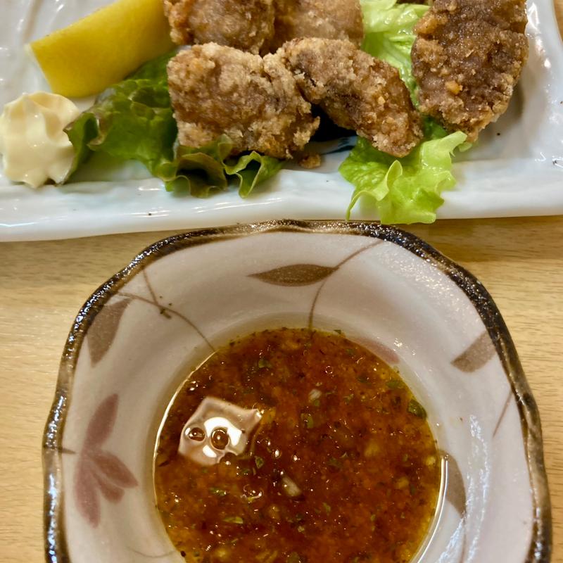 マグロの頬肉揚げ(第二ひさご寿司)