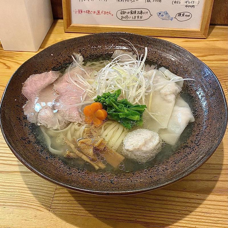 飛魚塩 替玉(らーめん 彩哲 ～isato～)