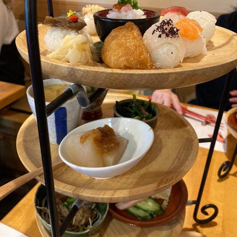 和のアフタヌーンティー(茶房松緒)