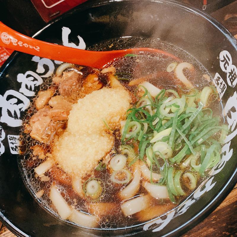 肉肉うどん(元祖 肉肉うどん　中洲店)