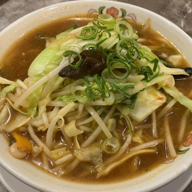野菜煮込みラーメン(餃子の王将 中地店)