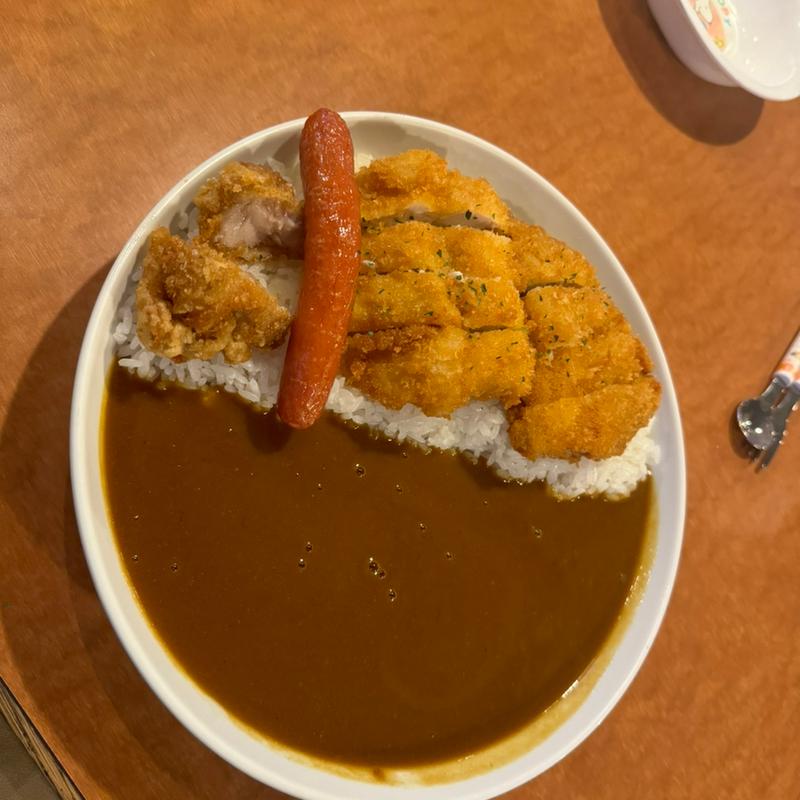四天王カレー(カレーの二重丸  大野城店)
