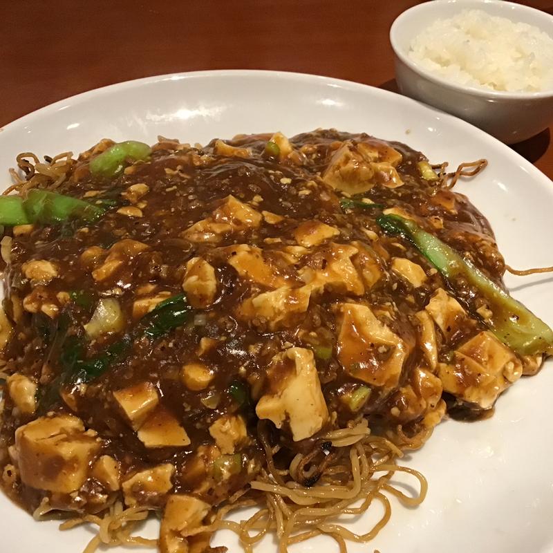 麻婆焼きそば(中華食堂 レンゲ)