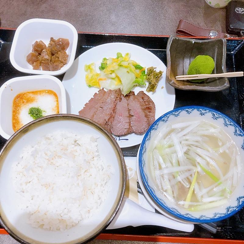 牛タン定食2枚(仙臺たんや利久 イオンモール広島府中店)