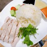 鶏飯Mとミニフォー(海南鶏飯食堂 イオンモール広島府中)