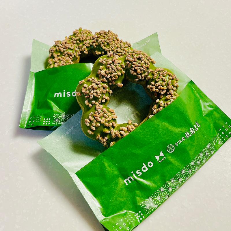 ポン・デ・宇治抹茶 カリカリあられ(ミスタードーナツ 和光市駅前ショップ)