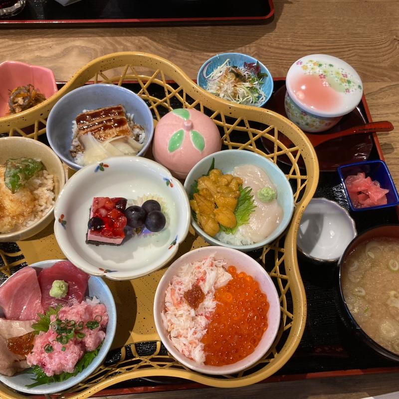 花かご御膳(女川海の膳ニューこのり)