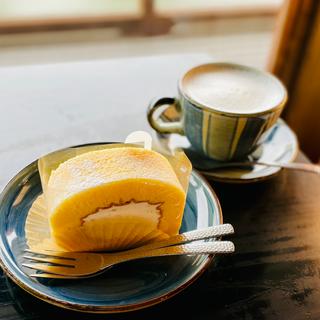 ロールケーキセット(五十鈴川カフェ)