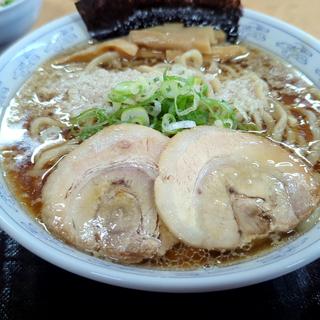 煮干し中華 太麺(中華そば雲ノ糸 酒田店)