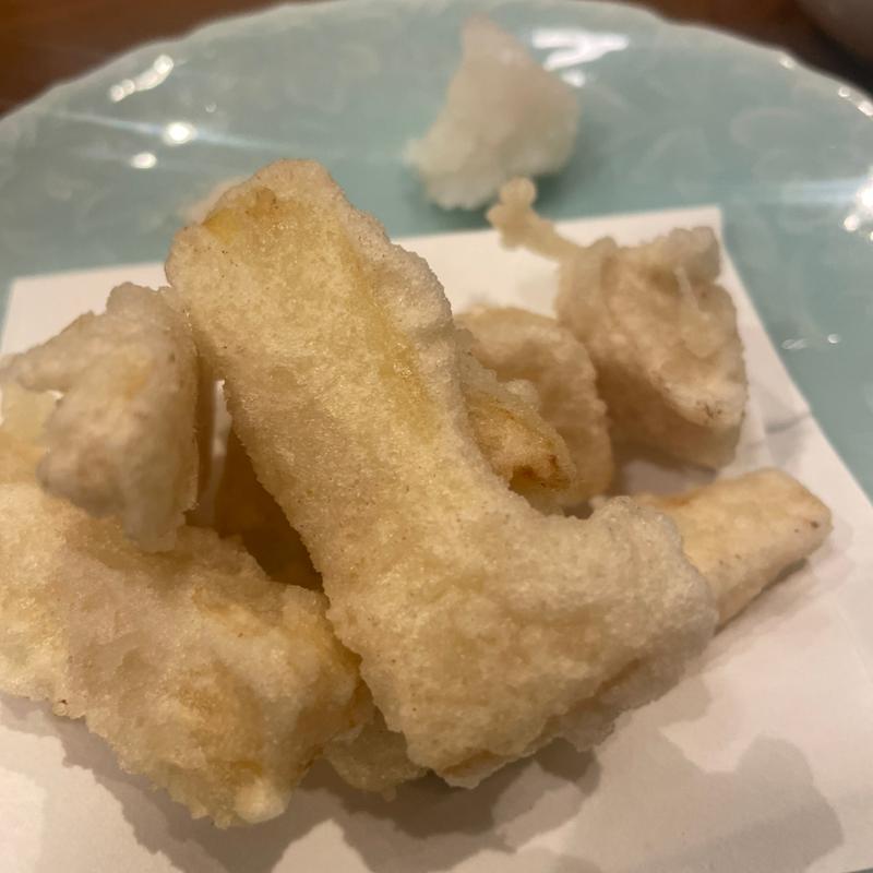 筍天麩羅(小網町 おせん )