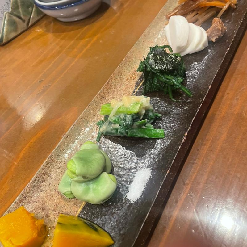 お野菜盛り合わせ(小網町 おせん )