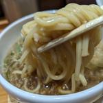 こってりネギつけ麺(麺絆英)