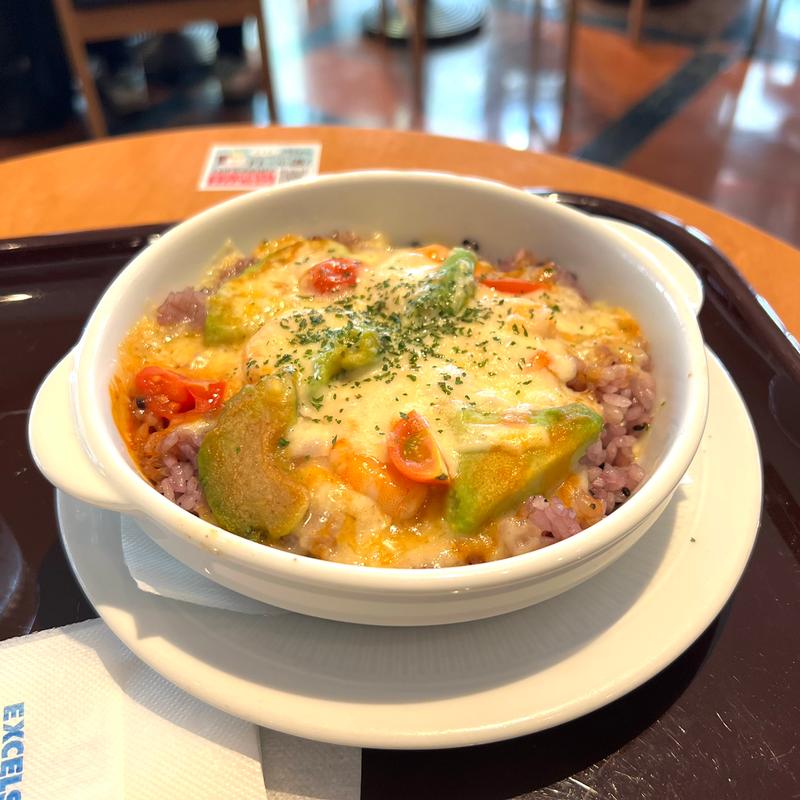 海老とアボカドのクリーミードリア(エクセルシオール カフェ 品川シーサイドフォレスト店)