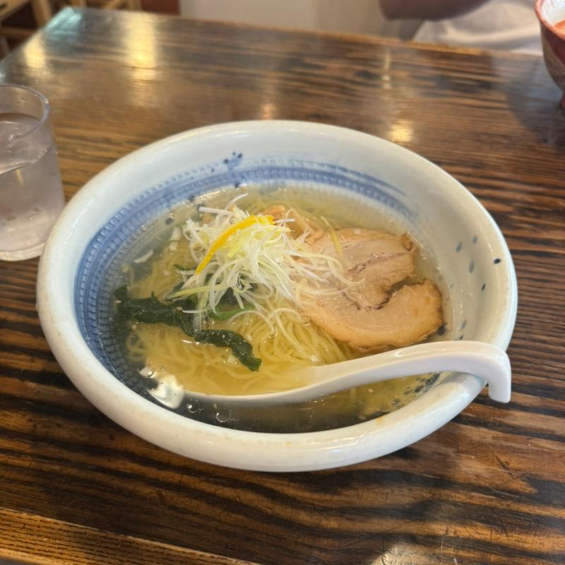 俺流塩ラーメン(俺流塩らーめん 渋谷総本店)