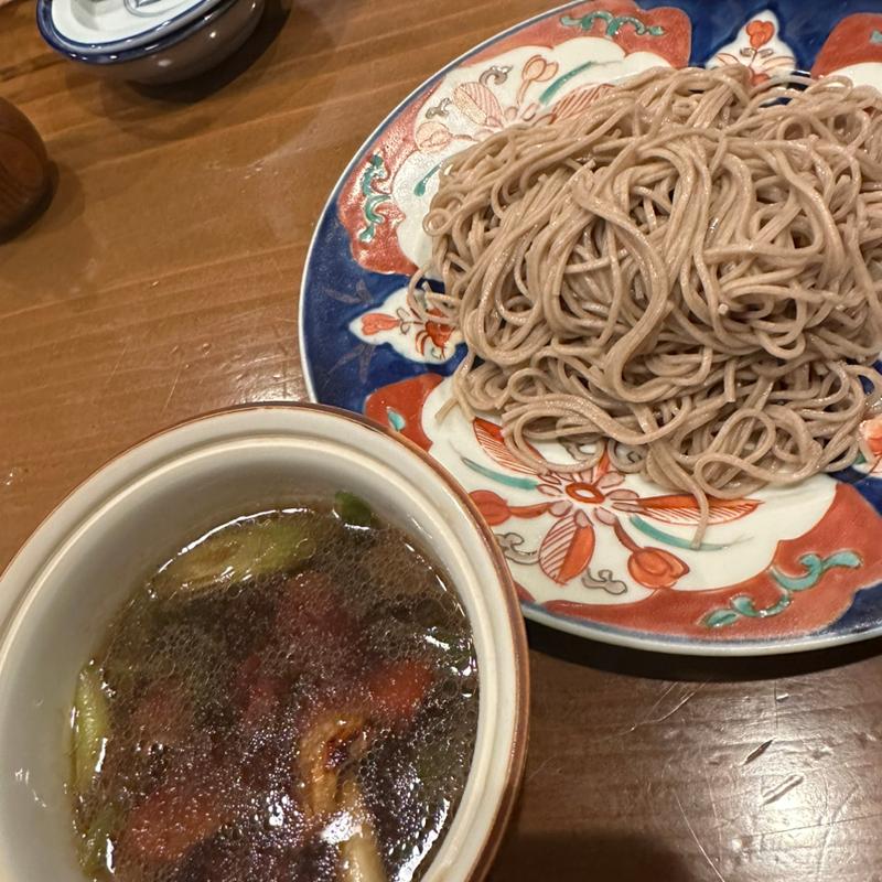 鴨つけそば(小網町おせん)