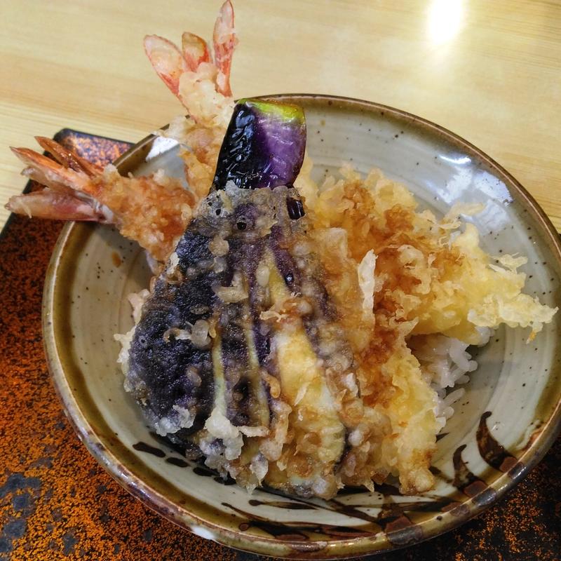 ミニ天丼(朝日屋)