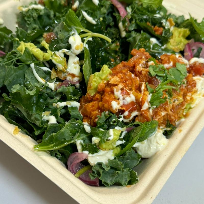 メキシカンタコライス(Hemp Cafe Tokyo)