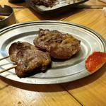 鶏ハツ串（2本）(大衆酒場 チャン栓チャン)