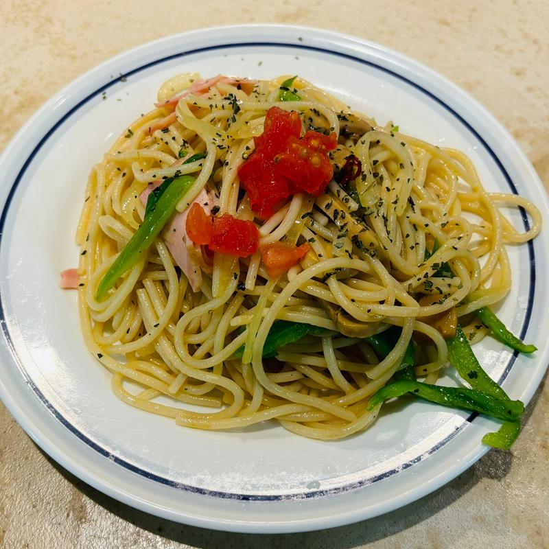 塩バジリコ サラダセット(関谷スパゲティ EXPRESS)