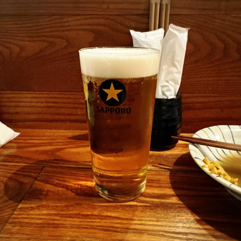 生ビール（黒ラベル）(風見堂 中目黒)