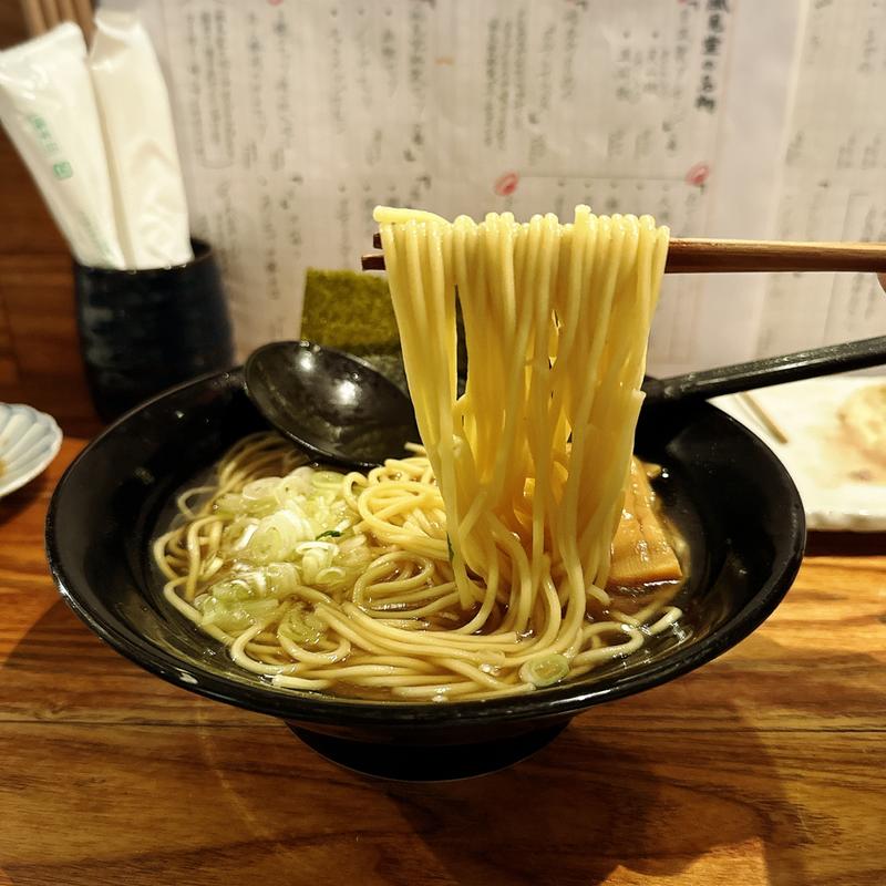 あご出汁中華そば(風見堂 中目黒)