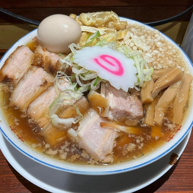 淡麗ラーメン 豚 玉子 きつね たぬき(いりこ家 )