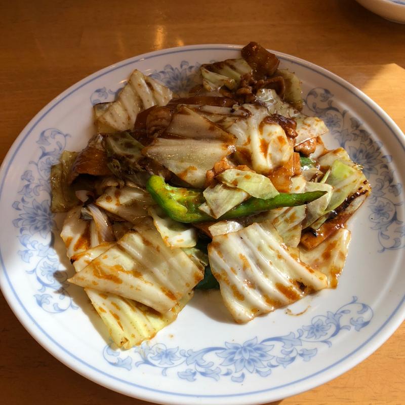 美保野ポークのホイコーロ(ぎょうざの満洲 前橋南モール店 )