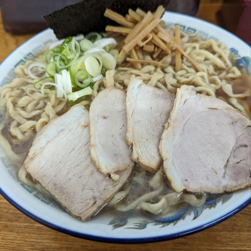 中華そば　大盛(ケンちゃんラーメン 三川店 )