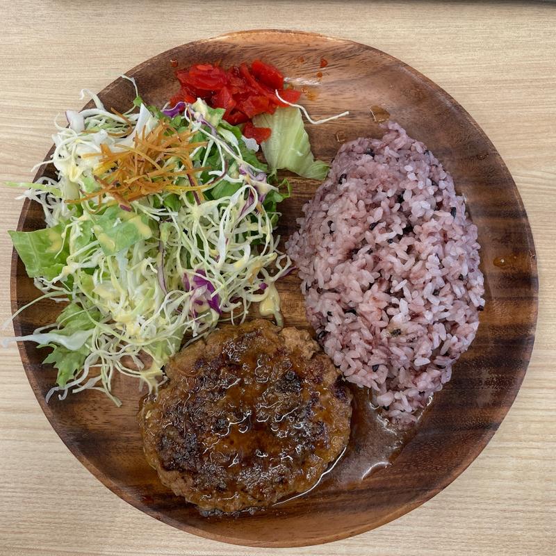 レギュラーバーグプレート(SHIMAUMA BURGER つかしん店)